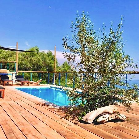 House Tanna Of Villa Intaba Spectacular Sea Views Corfiot Riviera Spartilas Corfu Island Greece Close To Ipsos Beach Spartylas 外观 照片